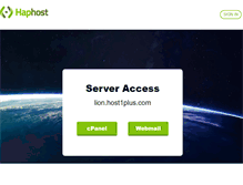 Tablet Screenshot of lion.host1plus.com